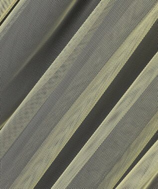 組曲 S リバーシブルチュール スカート グレイッシュネイビー×イエロー