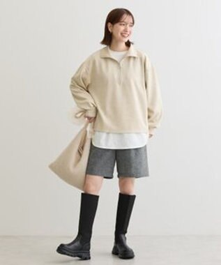 Green Parks 裾ラウンドホワイトインナー Off White