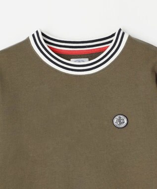 J.PRESS KIDS 【140-170cm】BICOLOR LINE COMBI トレーナー オリーブ系