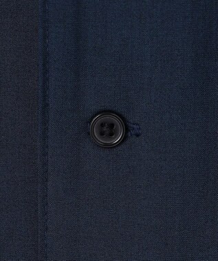 J.PRESS MEN 【WEB・一部店舗限定】リネンライク オープンカラーシャツ ネイビー系