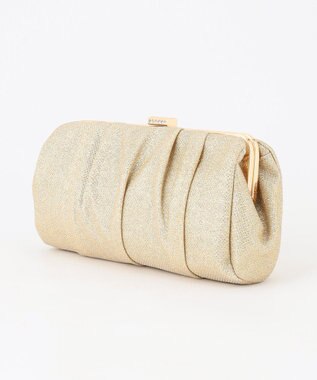 23区 【APPLAUDIR】ラメクラッチバッグ ゴールド系