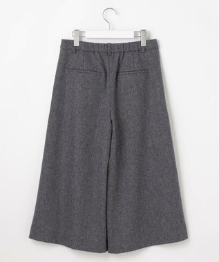 【ONWARD】【ONWARD】シルクネップヘリンボーンガウチョパンツ シルクネップヘリンボーン ガウチョ パンツ / 23区 | ファッション通販