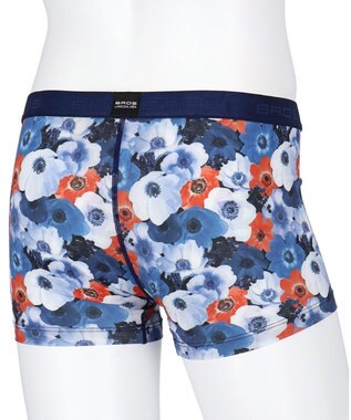 WACOAL MEN ボクサーパンツ 【ハナコトバパンツ】 フロント快適設計 肌あたり軽減設計 誕生日 記念日 前閉じ 下着 メンズ GT3221 /ブロス バイ ワコールメン ブルー