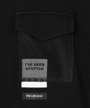 PW CIRCULUS 【MEN】DRY COOL MOVE モックネックT ゴルフ ブラック系
