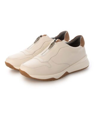 ing <ing>ロックファスナーレザースニーカー