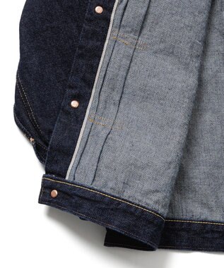 LENO BRENDA BIG TRUCKER JACKET《UNISEX》オーバーサイズデニムブルゾン INDIGO