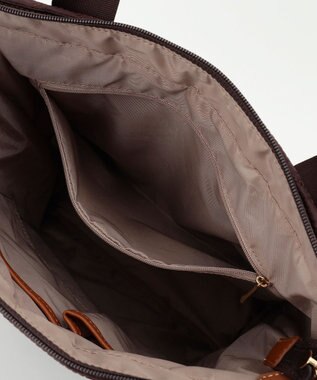 LA BAGAGERIE グリッドキルティングリュック ワイン