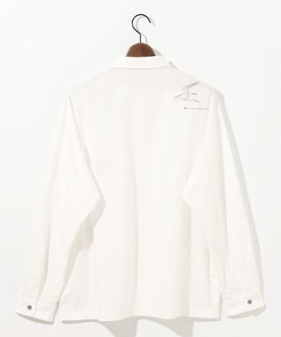 JOSEPH ABBOUD MOUNTAIN 【テーム・ヤルヴィモチーフ】デザイン シャツ ホワイト系