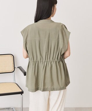 AMERICAN HOLIC Ｗポケットベスト Khaki