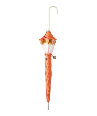 MOONBAT アデリアレトロ×estaa 傘 長傘 ズーメイト ライトオレンジ