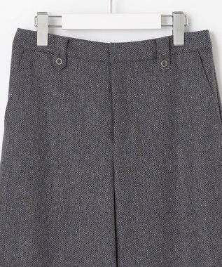 J.PRESS LADIES S 【WEB限定】ネップヘリンボーン ガウチョ パンツ 【WEB限定】グレー系
