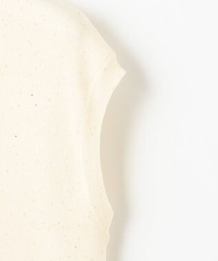 自由区 【カトリエムブーケ】Brillance delicate スパンコールノースリーブプルオーバー オフ