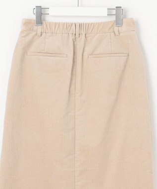 J.PRESS LADIES 【洗える】ハイブリッドAIRDUROY スカート ベージュ系
