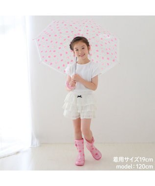 Mother garden マザーガーデン キッズ用 レインブーツ 《 ユニコーン / 野いちご 》 野いちご