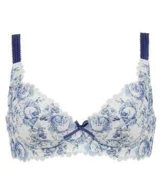 BRADELIS New York 【BRADELIS New York / 育乳補整ブラ・STEP1 集める】ジャスミンステップ1ブラ24S3 ブルー