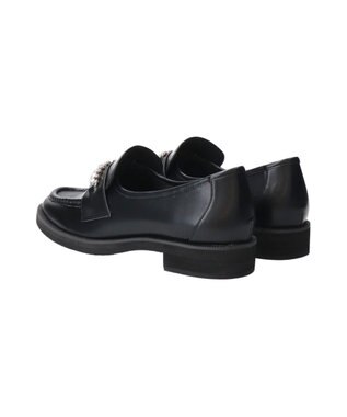 Bridget Birkin 【Bridget Birkin】ラインストーンローファー ブラック