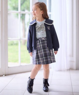 ANY KIDS セーラーカラー ブルゾン ネイビー