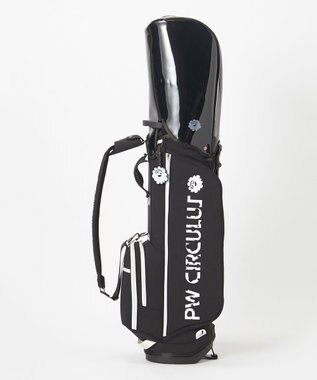 PW CIRCULUS 【UNISEX】デタッチャブル キャディバッグ PVCフード ブラック系