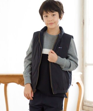 J.PRESS KIDS 【140-170cm】リバーシブル ベスト ネイビー系