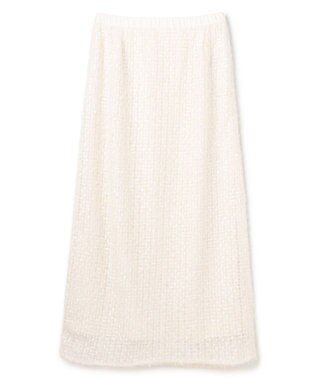 UNFILO エアリーヤーン Iラインスカート