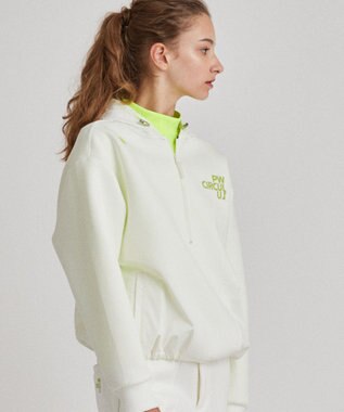 PW CIRCULUS 【WOMEN】NEW ダンボール デタッチャブルフーディー ホワイト系