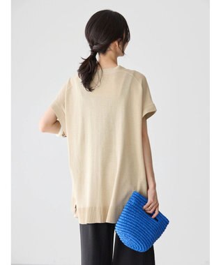 AMERICAN HOLIC 接触冷感Ｖネックニットカーディガン Beige