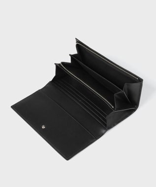Paul Smith マーケトリーストライプラビット 長財布 ブラック