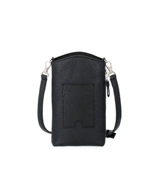IBIZA 【くまモンコラボ商品】牛革　スマートフォンポシェット 黒