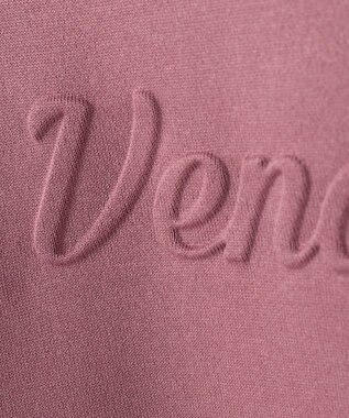 ANY SIS 【洗える】ミニ裏毛エンボスロゴ カットソー ピンク