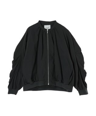 AMERICAN HOLIC 撥水加工ギャザーブルゾン Charcoal Gray