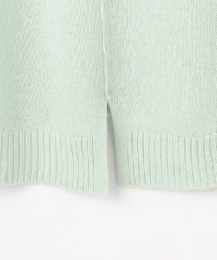 J.PRESS LADIES YAK BLEND Vネック ニット ライトミント系