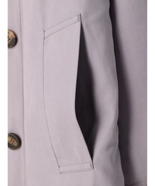 Green Parks オーバートレンチコート Purple