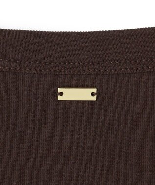 UNFILO ドライタッチフライス ノースリーブ Tシャツ ブラウン