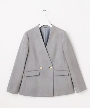 ANY SIS 褒めらレディストレッチ カラーレス ジャケット