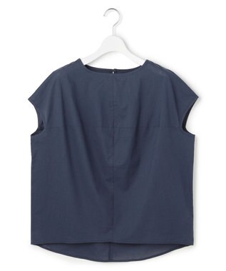 J.PRESS YORK STREET 【WOMEN】コットンドロップショルダー ブラウス