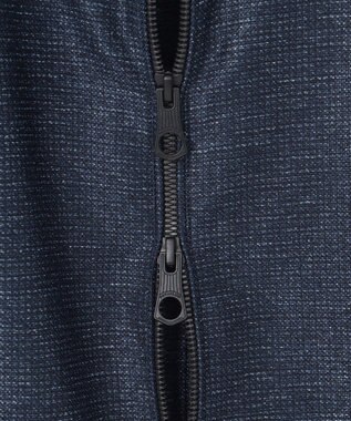 GOTAIRIKU 新素材【洗える/シワになりにくい/ストレッチ】カラミプリント MA-１ブルゾン ネイビー系8