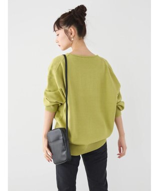 AMERICAN HOLIC バイパチスキッパーニットプルオーバー Pistachio