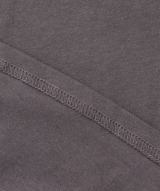 ANY 【接触冷感/UVケア】ノースリーブロゴTシャツ チャコール