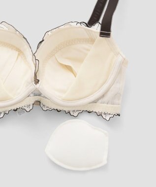 San-ai Resort（三愛水着楽園） 【SALE】【エレガントコレクション2403】単品ブラEFGカップ  【northerly】 ホワイト