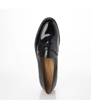 MODE ET JACOMO <MODE ET JACOMO>【レイン対応】コインローファー ブラックエナメル