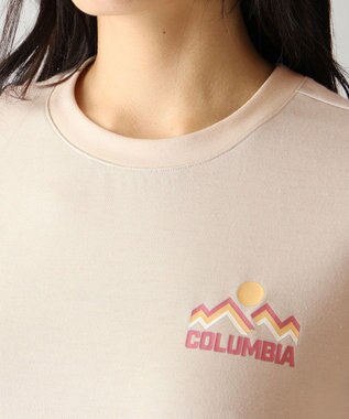 Columbia Columbia/ ウィメンズシダートレイルアウトドアグラフィックTシャツ /コロンビア Dark Stone Colorful Peaks Mini