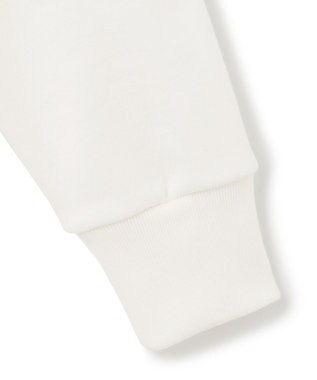 23区 【洗える】オーガニックコットンテリー プルオーバー フーディー ホワイト系