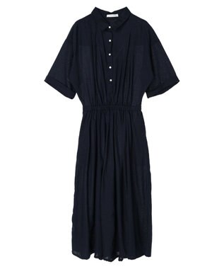 Green Parks Ｉ　襟付きワンピース Dark Navy