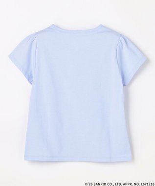 組曲 KIDS 【マロンクリーム×組曲 KIDS】メッセージTシャツ サックスブルー