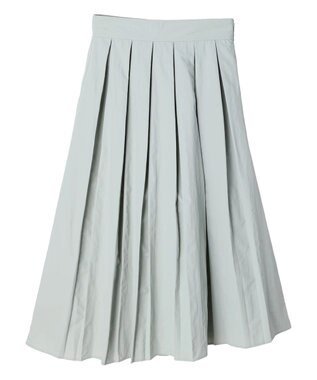 Green Parks armonia．ボリュームフレアスカート Sax