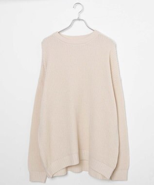 WEGO ルーズフィットプルオーバー ホワイトアイボリー