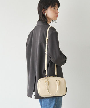 russet 【2025AW新作】シュリンクレザー2WAYミニボストンバッグ(CE-1581)