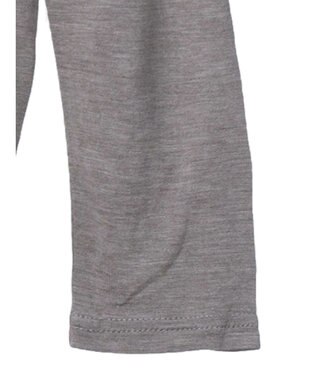 Green Parks ■Ｆｉｒｓｔ　Ｌｏｖｅ　シアーハイネックプルオーバー Gray Mixture