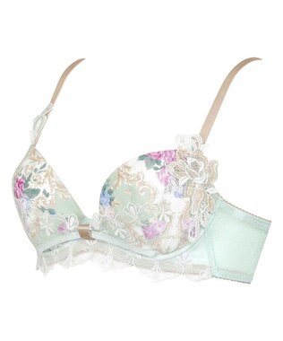 WACOAL ルジェ 【リボンブラ】 ブラジャー キレイな谷間をメイク 動いても谷間をキープ レディース BCA737 /ワコール メロン