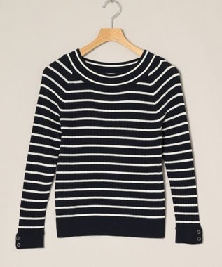 ONWARD Reuse Park 【any SiS】ニット春夏 ネイビー